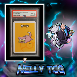 2019 Pokemon Old Maid (Series 1) - Slowpoke PSA10 GEM MINT - Image 1