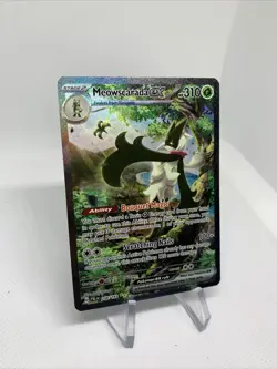 Meowscarada ex Special Illustration Rare - 256/193 - Paldea Evolved Pokemon 2023 - Image 4