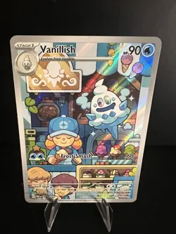 Pokemon Vanillish 190/182 SV04: Paradox Rift Illustration Rare Holo Stage 1 HP90 - Image 1