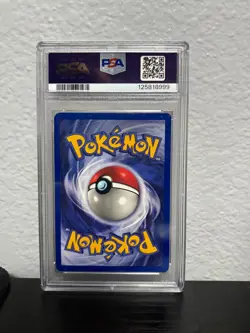 1999 POKEMON GAME BASE SET UNLIMITED YELLOW CHEEKS PIKACHU #58/102 PSA 7 - Image 2