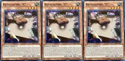 3x Retaliating "C" | CORE-EN045 | Common | Unlimited | NM | YuGiOh - Image 1