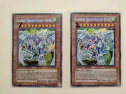2x Yugioh! Stardust Dragon/Assault Mode Secret Rare DPCT-EN003 LP - Image 1