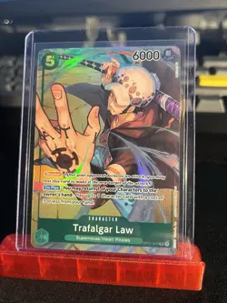Trafalgar Law Alt Art OP01-047 - Romance Dawn - One Piece TCG - Image 1