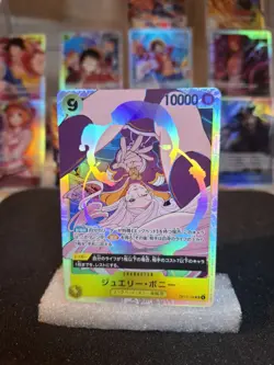 Jewelry Bonney OP13-108 (SR) Carrying on His Will ONE PIECE CCG Japanese - Image 1