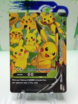 Pikachu V-Union SWSH142 SWSH: Sword & Shield Promo Cards Holo - Image 1