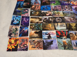 MTG Lot of 90 ART SERIES Cards -NO DOUBLES-Some Gold Signatures - Image 2