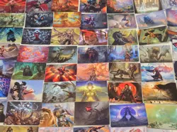 MTG Lot of 80 ART SERIES Cards -NO DOUBLES-Some Gold Signatures - Image 2