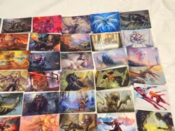MTG Lot of 80 ART SERIES Cards -NO DOUBLES-Some Gold Signatures - Image 5