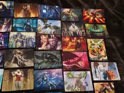 MTG Lot of 75 ART SERIES Cards -NO DOUBLES-Some Gold Signatures - Image 3