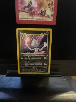 Pokemon Card Sneasel Neo Genesis 25/111 Regular Unlimited Rare 165💎NM💎 - Image 1