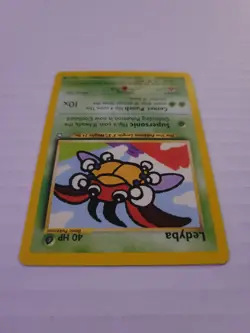 Vintage Common Neo Genesis Basic Ledyba Pokemon Card #165, Lv. 19, 63/111 - Image 4