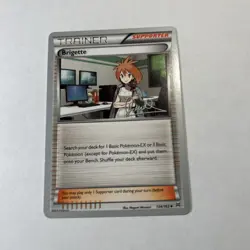 Pokemon TCG Card 2015 Breakthrough - Brigette 134/162 WC 2017 - Image 1