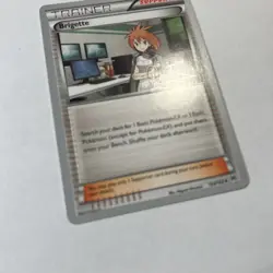 Pokemon TCG Card 2015 Breakthrough - Brigette 134/162 WC 2017 - Image 2