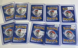 10x Pokemon Cards Vintage / WOTC - Image 2
