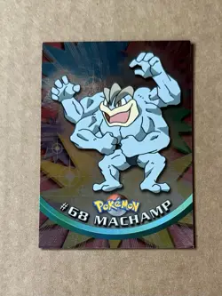 Topps Machamp #68 TV Animation Edition Pokemon Card HOLO - Image 1