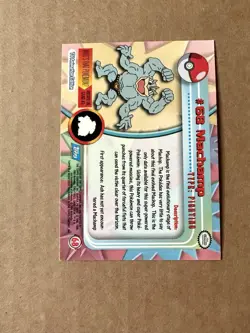 Topps Machamp #68 TV Animation Edition Pokemon Card HOLO - Image 2