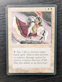 Order of the Sacred Torch LP Light Play Ice Age MTG [6787] - Image 1