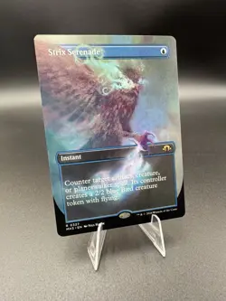 MTG; Strix Serenade (Borderless) #327; Modern Horizons 3 NM; Unplayed - Image 1