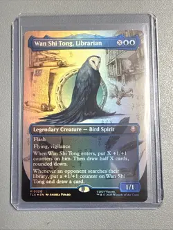 Wan Shi Tong, Librarian (Borderlees) *Foil* #0320 MTG:Avatar: The Last Airbender - Image 1
