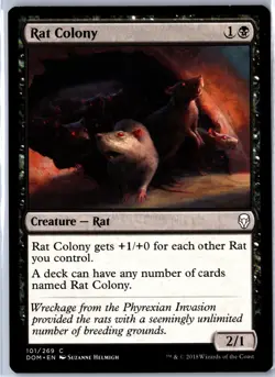 Dominaria #101 Rat Colony - Image 1