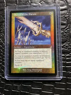 Sword of the Paruns (Retro Frame) Ravnica Remastered Foil Rare NM MTG - Image 1