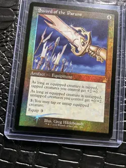 Sword of the Paruns (Retro Frame) Ravnica Remastered Foil Rare NM MTG - Image 2