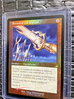 Sword of the Paruns (Retro Frame) Ravnica Remastered Foil Rare NM MTG - Image 3