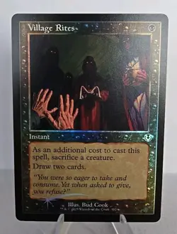 Village Rites (Retro Frame) MTG Innistrad Remastered Foil - Image 1