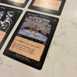 Magic the Gathering MTG Dark Ritual MP Condition Play Set Of 4 - Image 3