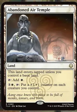 Abandoned Air Temple Avatar: The Last Airbender Foil 0263 - Image 1