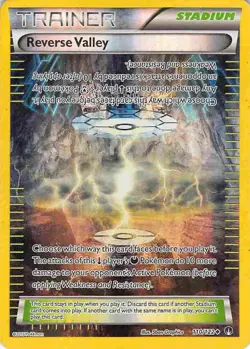 Reverse Valley 110/122 Uncommon BREAKpoint Pokemon Reverse Holo NM - Image 1