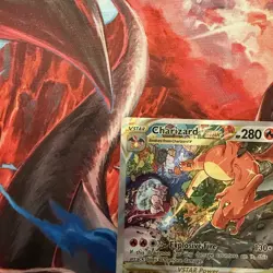 Charizard VSTAR SWSH262 Holo Black Star Promo Card Sword & Shield Pokemon Card - Image 3
