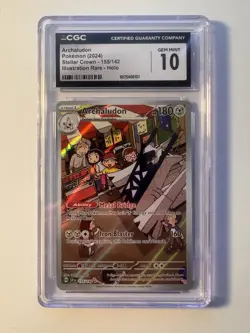 Archaludon 155/142 - Pokemon TCG Stellar Crown - CGC 10 Gem Mint - Image 1