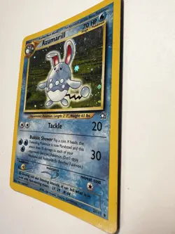 Azumarill 2/111 Pokemon TCG 2000 Neo Genesis Holo Unlimited Holo Rare - Image 2