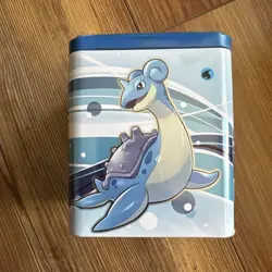 2022 Pokemon TCG Stacking Tin Factory Sealed - Water Type - 3 Packs - Image 1