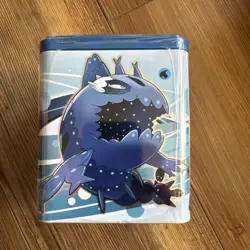2022 Pokemon TCG Stacking Tin Factory Sealed - Water Type - 3 Packs - Image 3