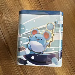 2022 Pokemon TCG Stacking Tin Factory Sealed - Water Type - 3 Packs - Image 4