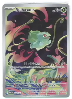 2025 Pokemon Mega Evolution Bulbasaur (Stamped) (Sealed) #133/132 - Image 1