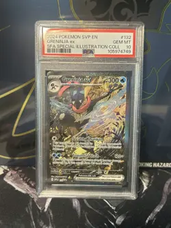 2024 POKEMON SVP PROMO SPECIAL ILLUSTRATION COLLECTION #132 GRENINJA EX PSA 10 - Image 1