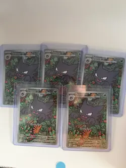 Pokemon TCG Haunter 027 Promo All NM Lot Of 5 - Image 1