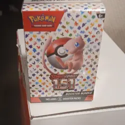 Pokemon TCG Scarlet & Violet 151 Booster Bundle Box with 6 Packs Mew English - Image 1