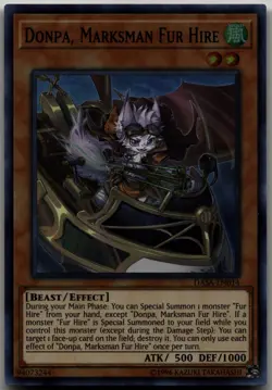 Donpa, Marksman Fur Hire Super Rare Dark Saviors DASA-EN014 LP - Image 1