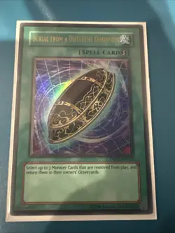 Burial from a Different Dimension DP03-EN026 Duelist Pack 3: Jaden Yuki... - Image 1