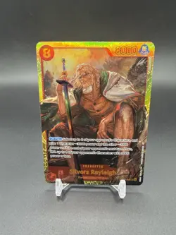One Piece TCG | Silvers Rayleigh OP08-118 SEC Two Legends (PRB02 Reprint) NM - Image 1