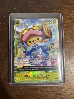 Eng One Piece TCG Tony Tony Chopper Full Art ST29-007 C Starter Deck 29 Egghead - Image 1