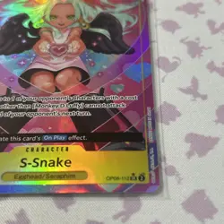 One Piece Two Legends S-Snake OP08-112 SR Alt Art English - Image 2