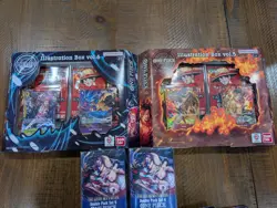 One Piece Illustration Box Vol. 5 & 6 (Lot of 2) with 10 packs of OP14 , - Image 3
