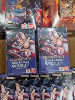 One Piece Illustration Box Vol. 5 & 6 (Lot of 2) with 10 packs of OP14 , - Image 4