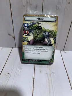 Marvel Champions LCG: Hero Deck Replacement Game Cards With Obligation - Image 1