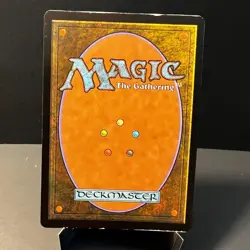 Magic MTG Altered Painted Sketch Power Mountain Land Card Chainsaw Man Fan Art - Image 4